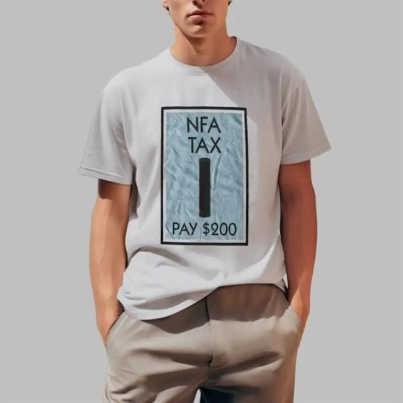 NFA Tax Pay 200 T shirt 2025 Size S to 5 XL