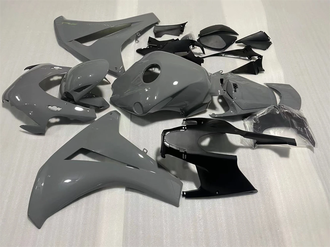 For Honda Motorcycle CBR1000RR 2008 2009 2010 2011 ABS Body Fairing Kit CBR1000 RR 08 09 10 11 Shell Fairing Cement ash