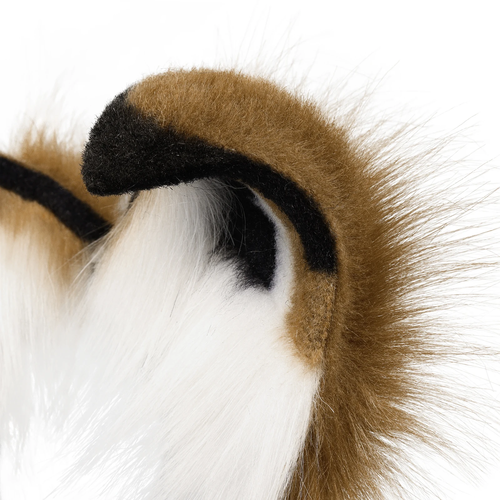 Handmade Faux Fur Fox Wolf Ears Headband Cosplay Party Costume Props