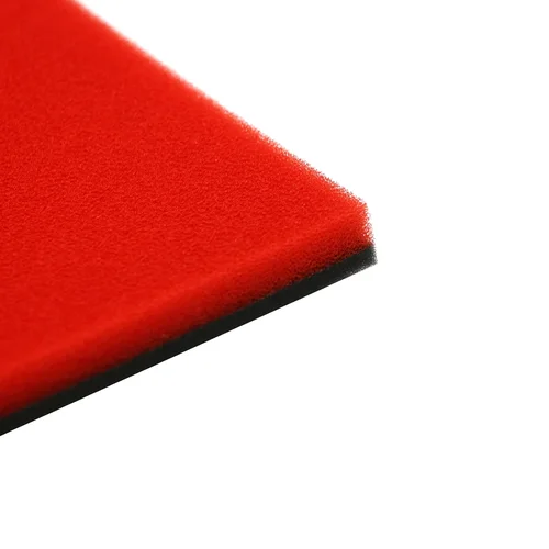 Imagen 2 del producto Filtro de aire de alto flujo de doble capa, accesorios modificados para motocicleta, esponja de corte DIY de desplazamiento de tamaño