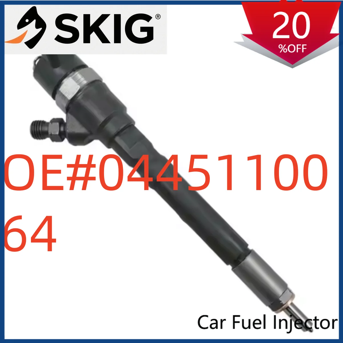 

Suitable high quality NEW 0445110064 Diesel Common Rail Injector 33800-27000 For Bosch HYUNDAI Santa FE 2.0 Matrix 1.5 CRDi Elan