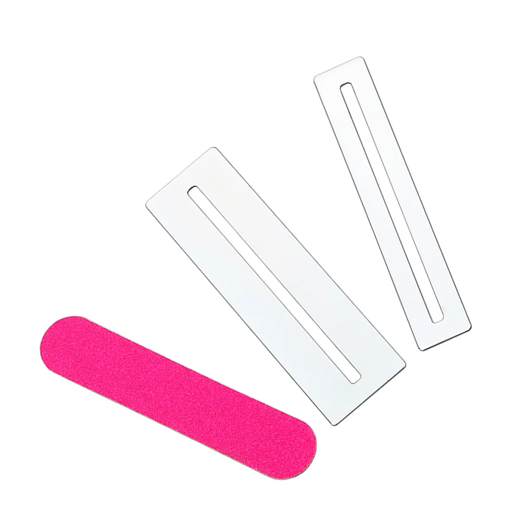 

1Set Guitar Fretboard Protectors Metal Finger Plate Radian Polishing Tool for Bass and Guitar Maintenance Fret Guard Protector