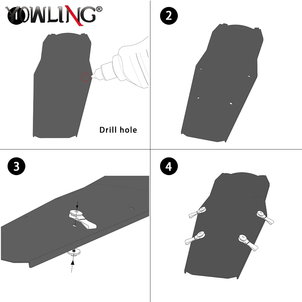 ل Husqvana Norden 901 2022-2023-2024 دراجة نارية الرف الخلفي الذيل رف قوس العلوي الناقل و OS-رف الحلقات مجموعة 901 Norden