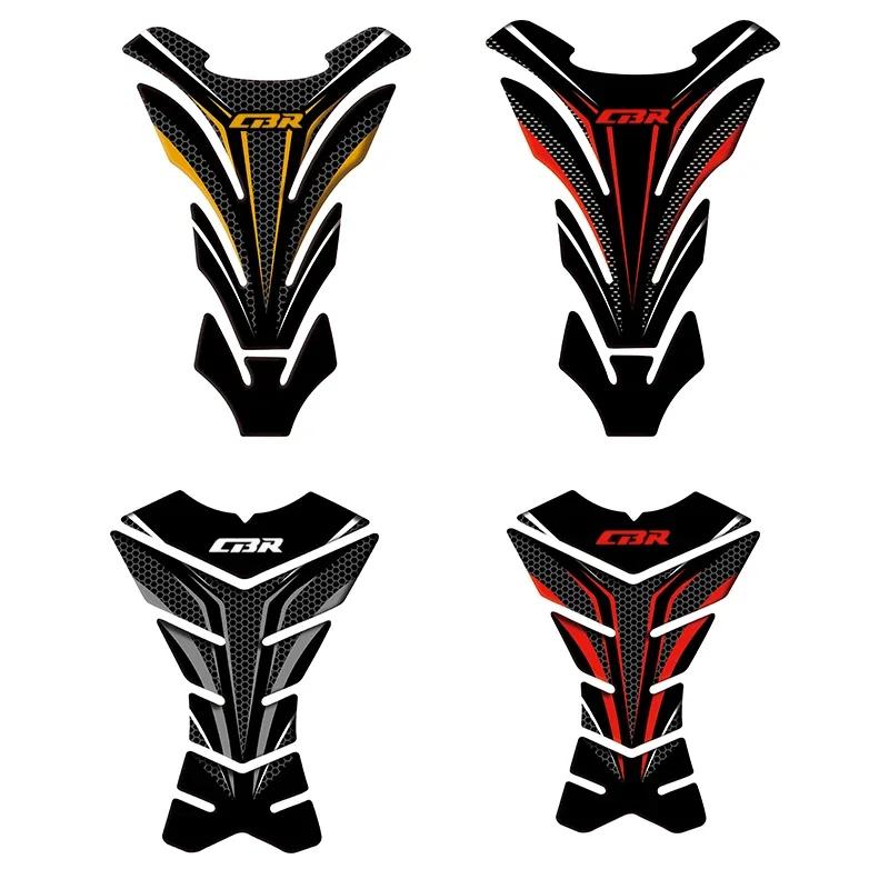 3D Carbon-look Motorcycle Tank Pad Protector Decal Stickers Case for CBR 250RR 600RR 900RR 1000RR 300 954 929 650F 500R