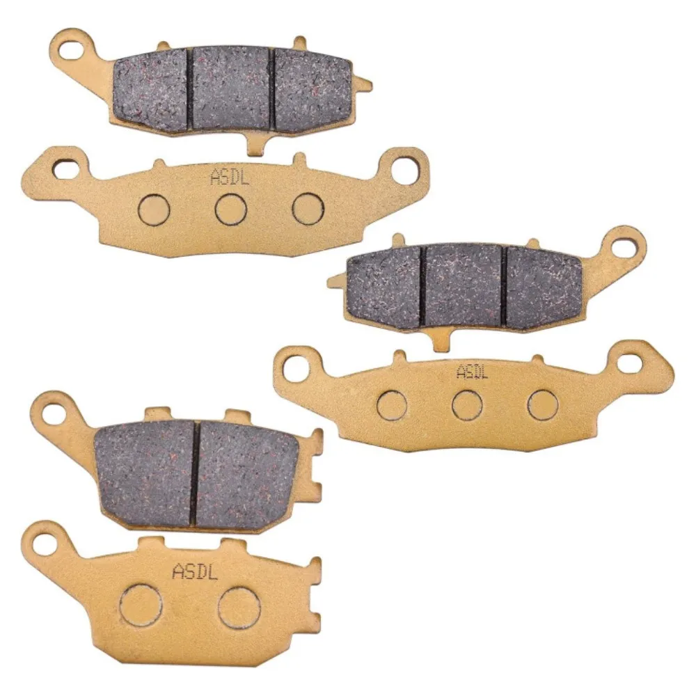 Front Rear Brake Pads for Suzuki 650 DL650 Vstrom 2004-2020 DL1000 1000 Vstrom 2002-2010 SV650 SV 650 2003-2015 GSR750 2011-2015