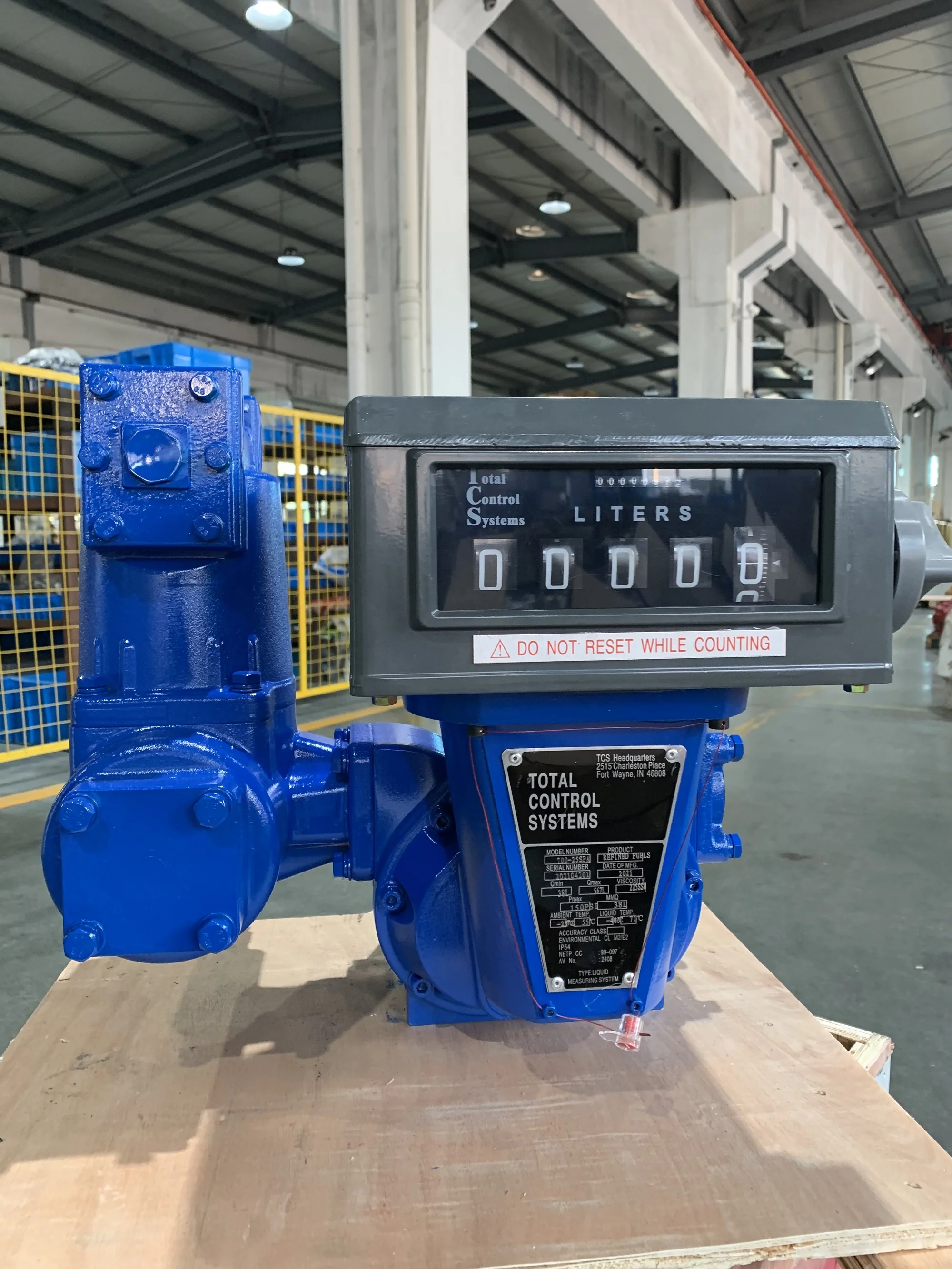 DN80 Mechanical Flow Meter for Fuel Tanker and Pipeline