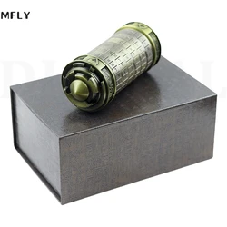 Code Toys Metal Cryptex Locks Da Vinci Educational Toys Valentine'S Day Gift Wedding Gifts Mother'S Day Letter Password Escape