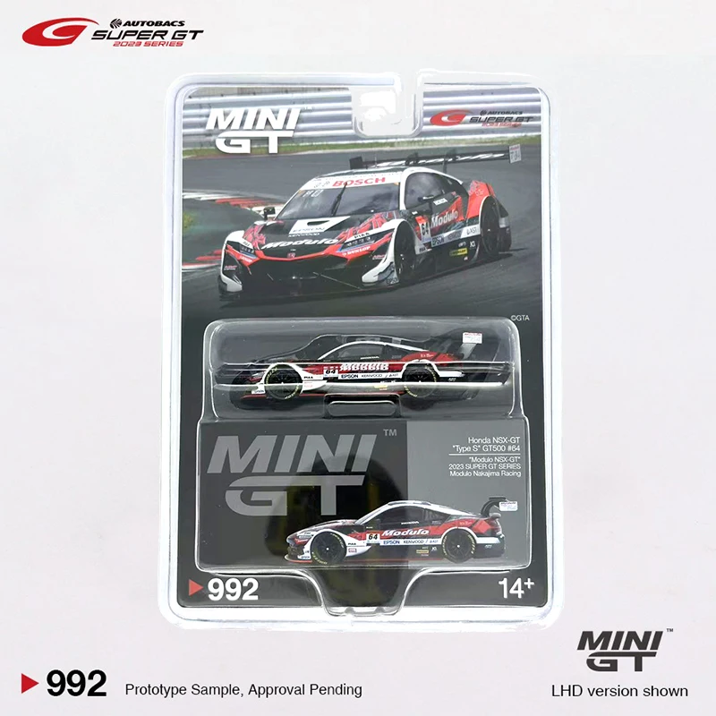 MINIGT 1:64 Nissan Z GT500 Honda NSX GTR SuperGT Series Diecast
