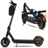 HEZZO G30 36v 500w Electric Scooter Moped 21MPH 37.5 Miles 10 Inch 15Ah Foldable Mobility Escooter Front Suspension US Warehouse