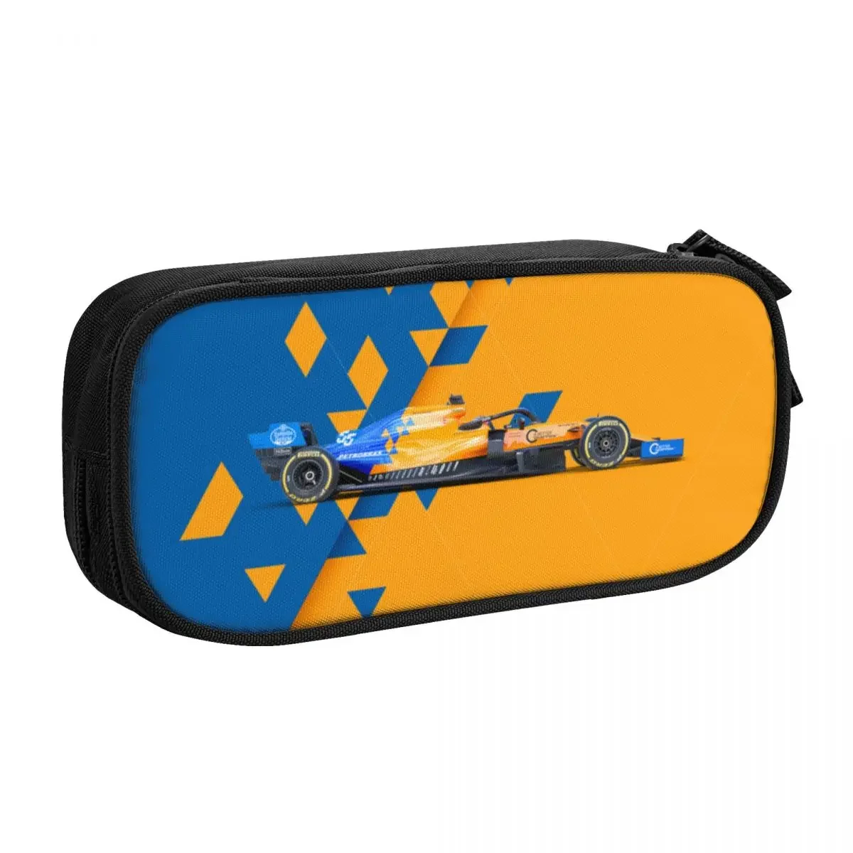 Daniel Ricciardo 3 Big Capacity Pencil Pen Case Office College School Large Storage Bag Pouch Holder Box Organizer