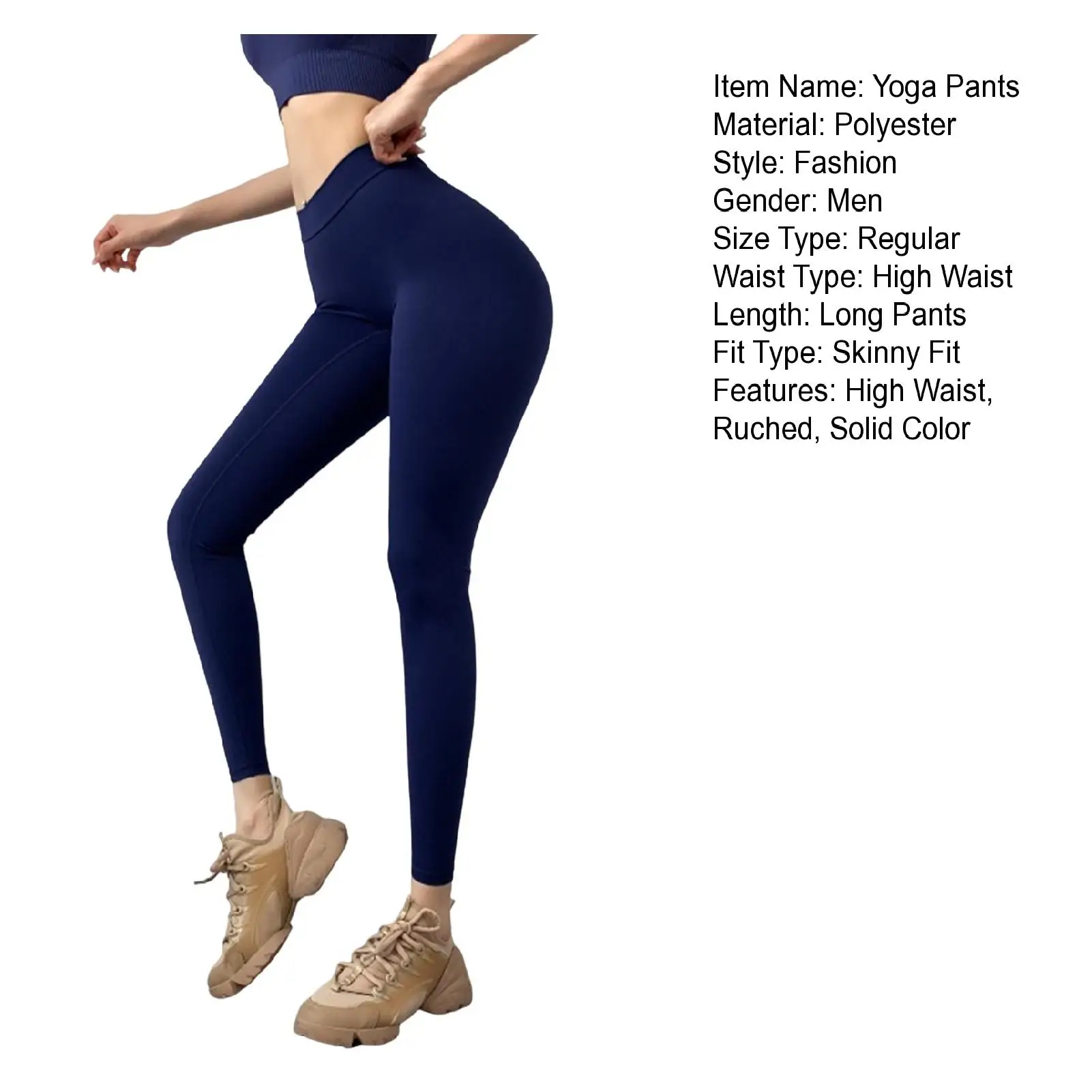 ผู้หญิงสูงเอวกางเกงโยคะฟิตเนส Legging ออกกําลังกายการฝึกอบรม Tights กางเกงวิ่งไม่มีรอยต่อกีฬากางเกงขายาวเสื้อผ้า