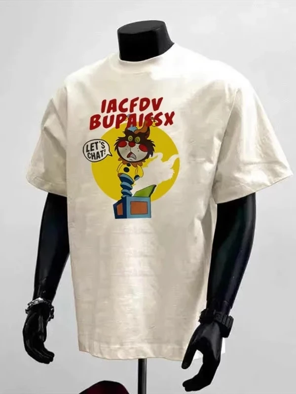 

Новая летняя модная брендовая футболка больших размеров с принтом ort Sve, мужская дизайнерская круглая футболка из чистого хлопка f Sve