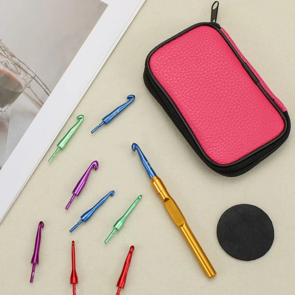 8 개/대 3-7mm 뜨개질 바늘 이동식 DIY 공예 - Crochet Hook Set 리뷰 및 가격