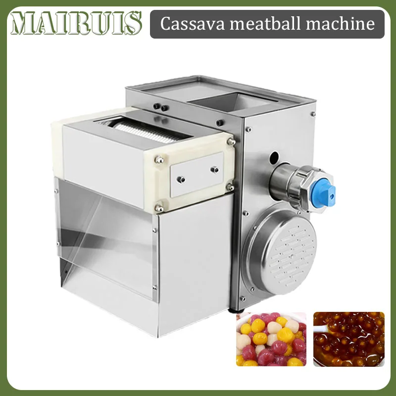 

Mini Tapioca Pearl Making Machine Taro Ball Cassava Ball Maker Popping Boba Pearl Make Machine