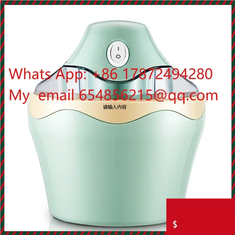 Ice Cream Machine  Small Children's Homemade Fried Fruit Yogurt Ice Cream Automatic Making Machine