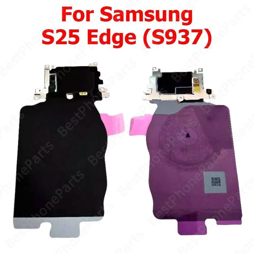 NFC Antenna Wireless Charging For Samsung Galaxy S25 Edge (S937) Back NFC Charger Chip Mobile Phone Replacement Parts