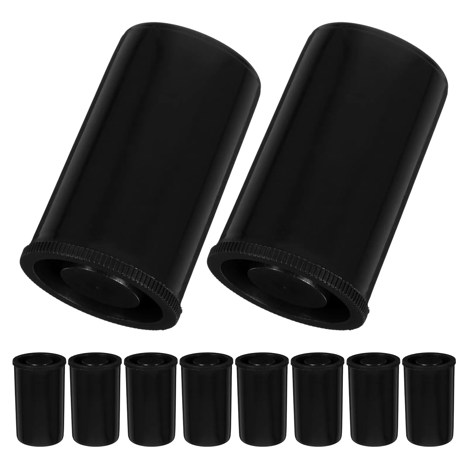 

24 Pcs Film Canisters Protective Case Empty Plastic Box for Storing Camera Film Buttons Rings Travel Outdoor Photography ABS