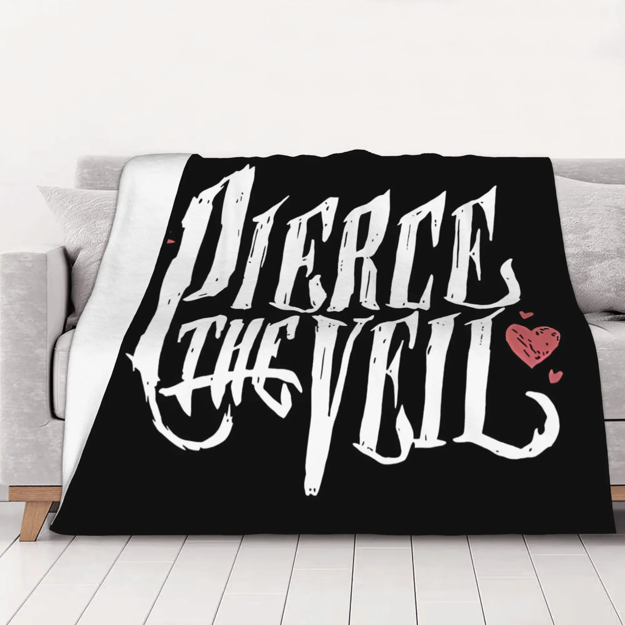 1PC Classic B-Black veil brides home room decorations Winter Blankets for Adults Bedding Home Interior Sofa Knee