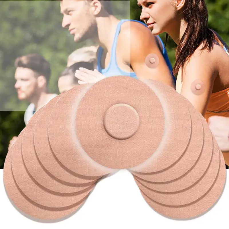 30x Waterproof Sensor Patch Self-Adhesive Sticker Face Body Breathable Sweat-Absorbing Sports Patch Cover Overpatch Drop ship