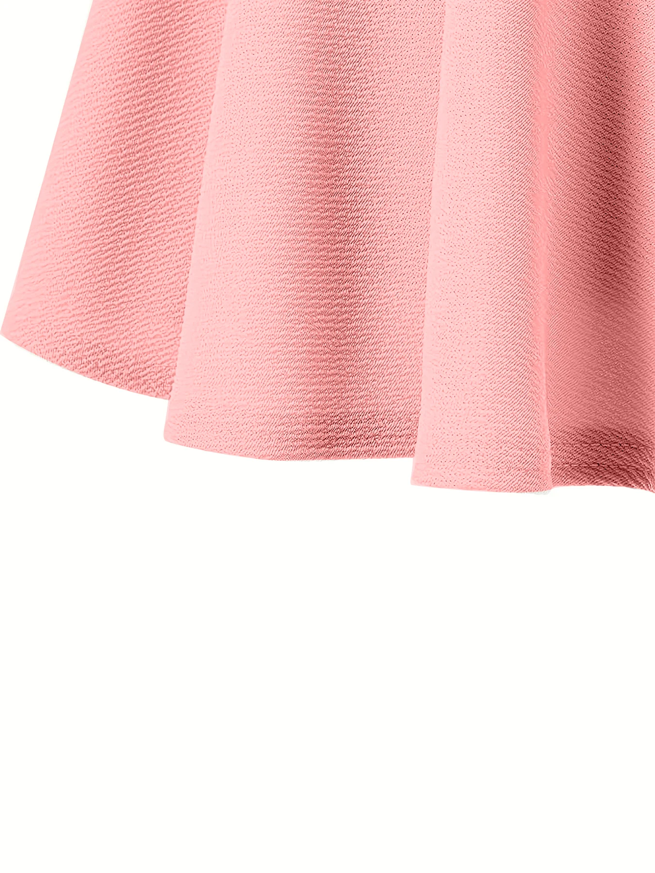 여성 신상 패션 솔리드 컬러 캐주얼 편안한 하이웨이스트 스커트, 미니 플리츠 스커트