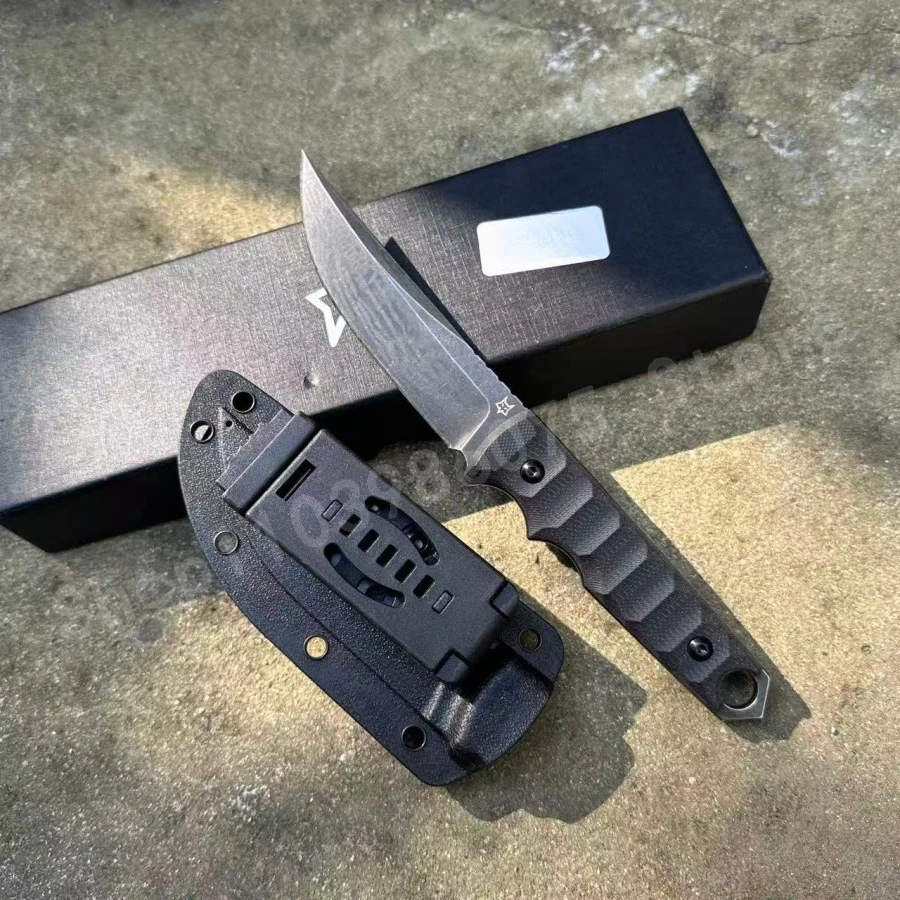 

FX 634 Straight Knife D2 Steel Blade G10 Handle High-hardness Outdoor Camping Picnic Knife Practical Cutting Knife Men's Gifts