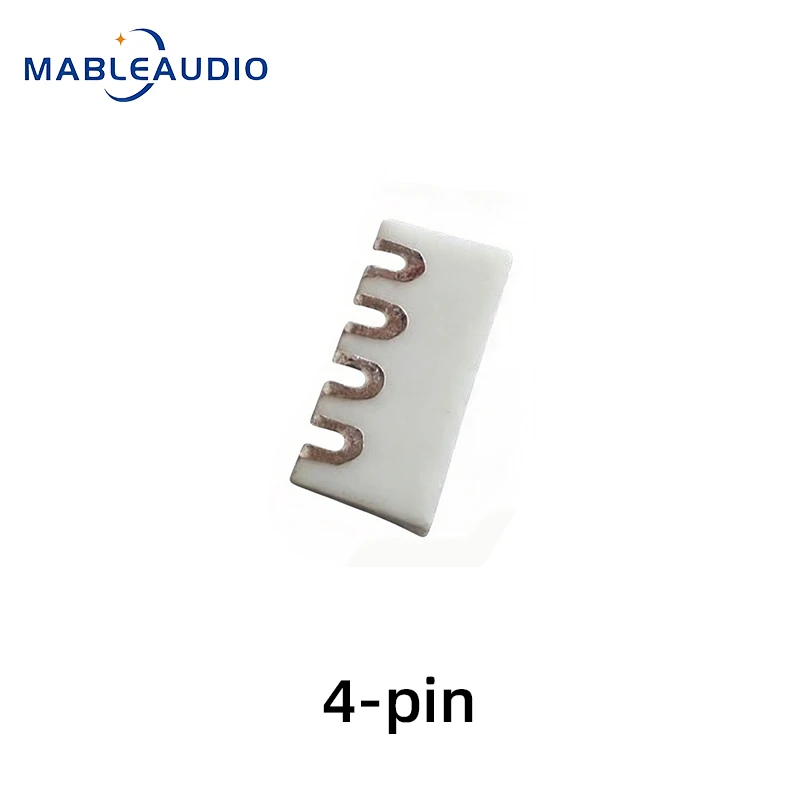 2PC Ceramic Turret Strip High‑Voltage Wiring Tag Strip turret strip for Vintage Valve Amp Chassis Build 4-pin 7/9/11/12-pin