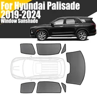 Parasol magnético personalizado para ventana de coche, cortina de malla para marco de parabrisas delantero, para Hyundai Palisade 2019-2024