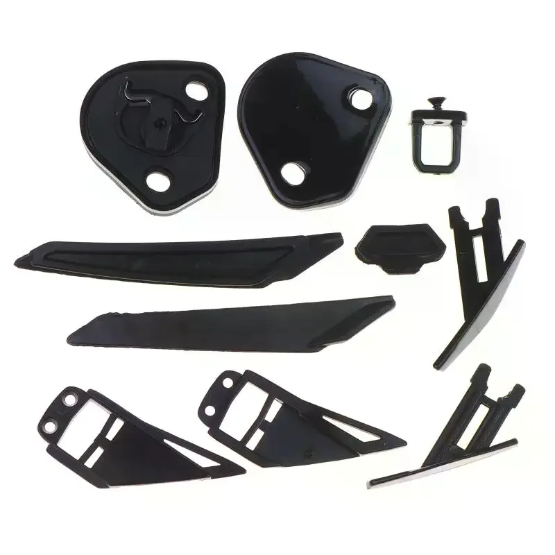 Kit fixation boucle casque moto + tournevis - usage example