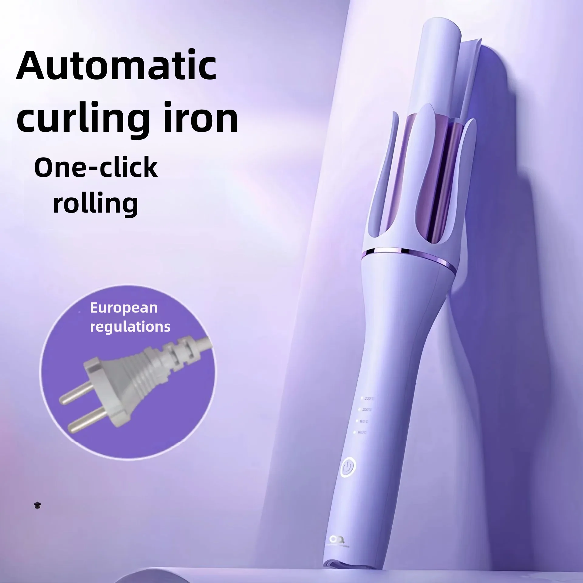 Automatic Rotating Ceramic 32MM Hair Curler Voice Controlled Hair Curler Styling Tool Hair Curler Iron Air Rotating Hair Curler