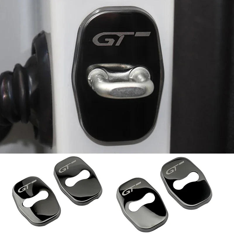 Door Lock Cover For Peugeot 206 207 208 301 306 307 308 T9 408 508 5008 607 3008 4008 406 407 2008 SW CC GT RCZ Car Accessories