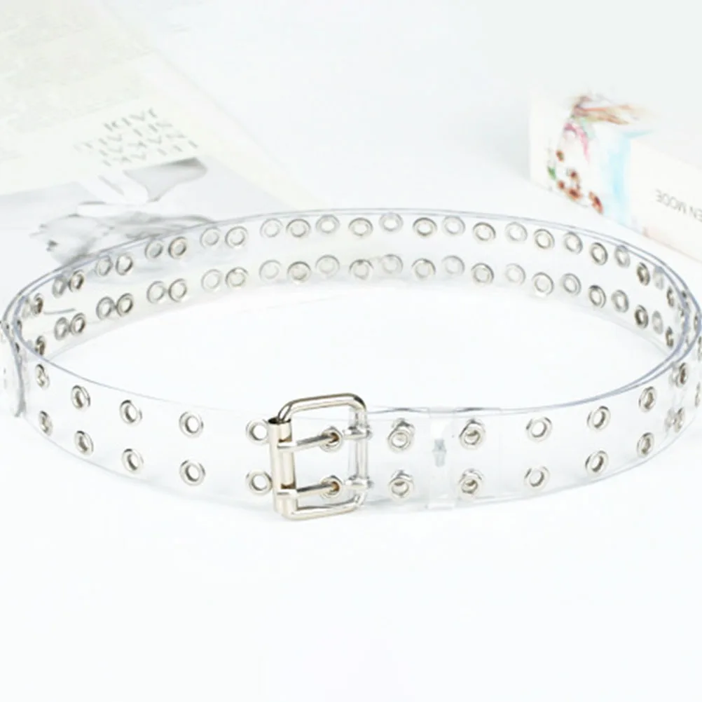 

2Pcs Fashion PU Waist Belt Adjustable Women Dress Belts Stylish Buckle Jeans Pants Strap Dress Belts for Women