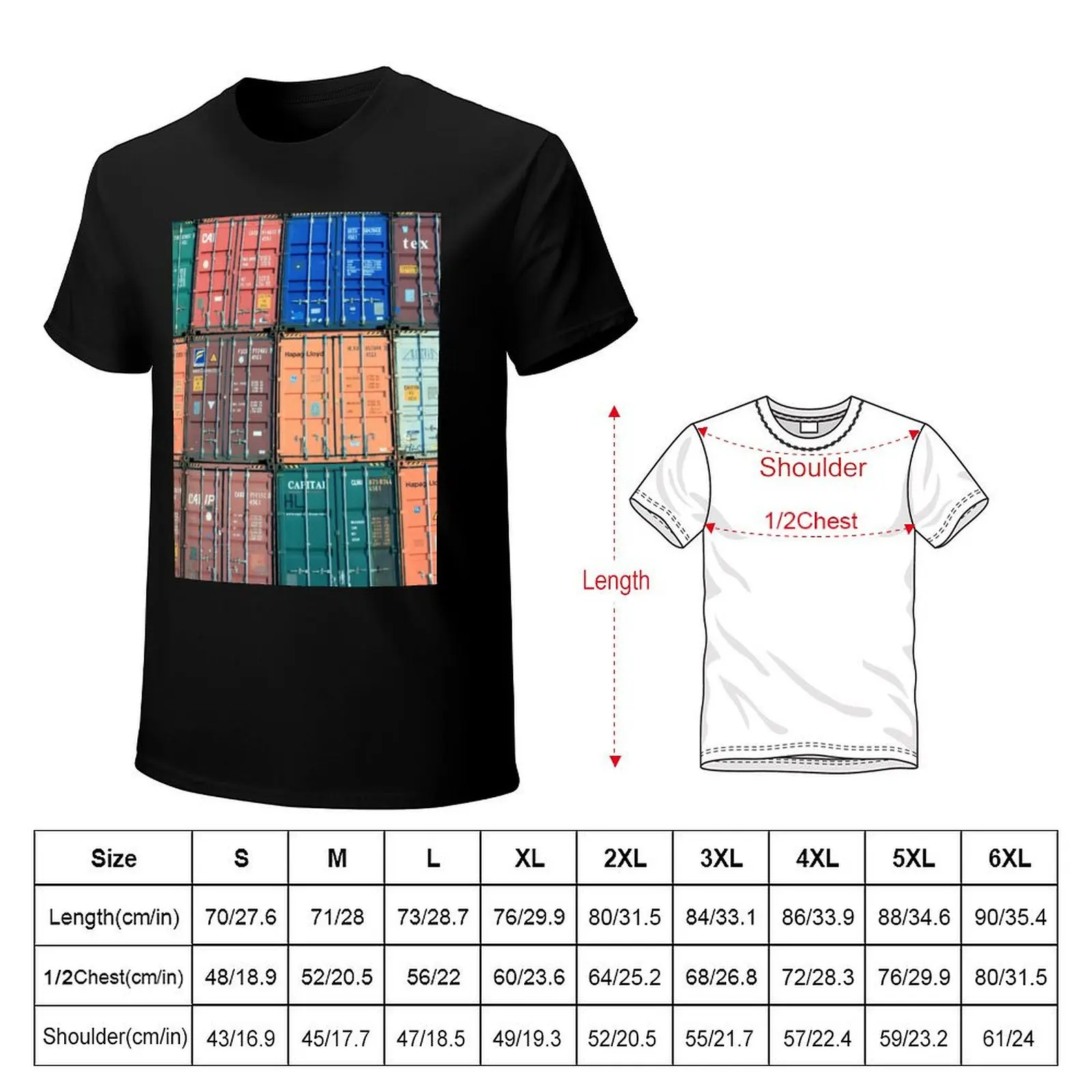 For the Love of Shipping Containers T-Shirt shirts graphic customs anime clothes anime stuff mens t shirts casual stylish