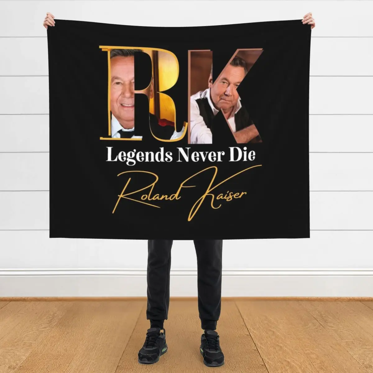 

Roland kaiser - rip Roland kaiser Throw Blanket Thermal Decoratives christmas gifts Single Blankets