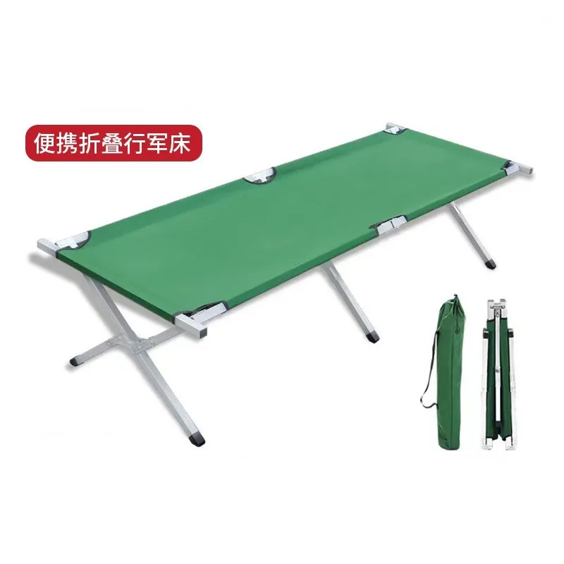 

Aluminum Alloy Tactical Camping Cot, Ultralight Oversized Folding Military Bed, Heavy Duty Portable Sleeping Cot for Outdoor