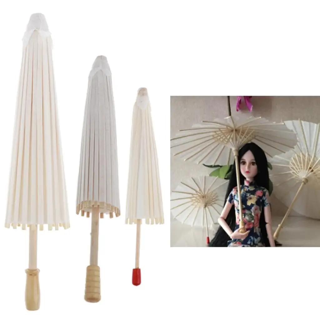 

Мини-зонтик из китайской бумаги для 60 см, ночная Лолита, BJD SD куклы, принадлежности для рукоделия «сделай сам», 1/3 декоративная кукла BJD