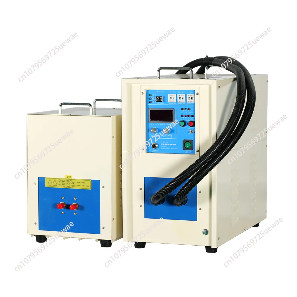 

35kw Big Power High-frequency Induction Heating Machine ZVS Induction Heater Silver Gold Melting Furnace