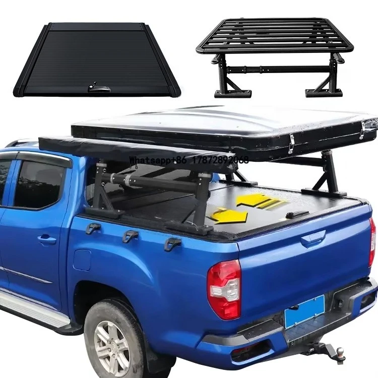 Barra Antivuelco Deportiva de Aleación de Aluminio para Camioneta NP300 Amarok 4X4 con Portaequipajes y Fácil Instalación