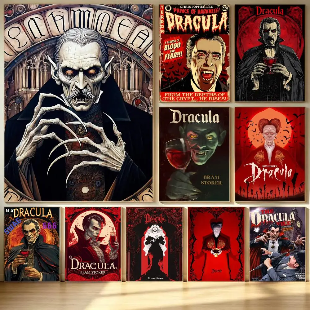 comic Dracula A Love Tale Poster Poster HD  Printing Soothing and Cream Style Home Decor for the Living Room cafes Gift Giving