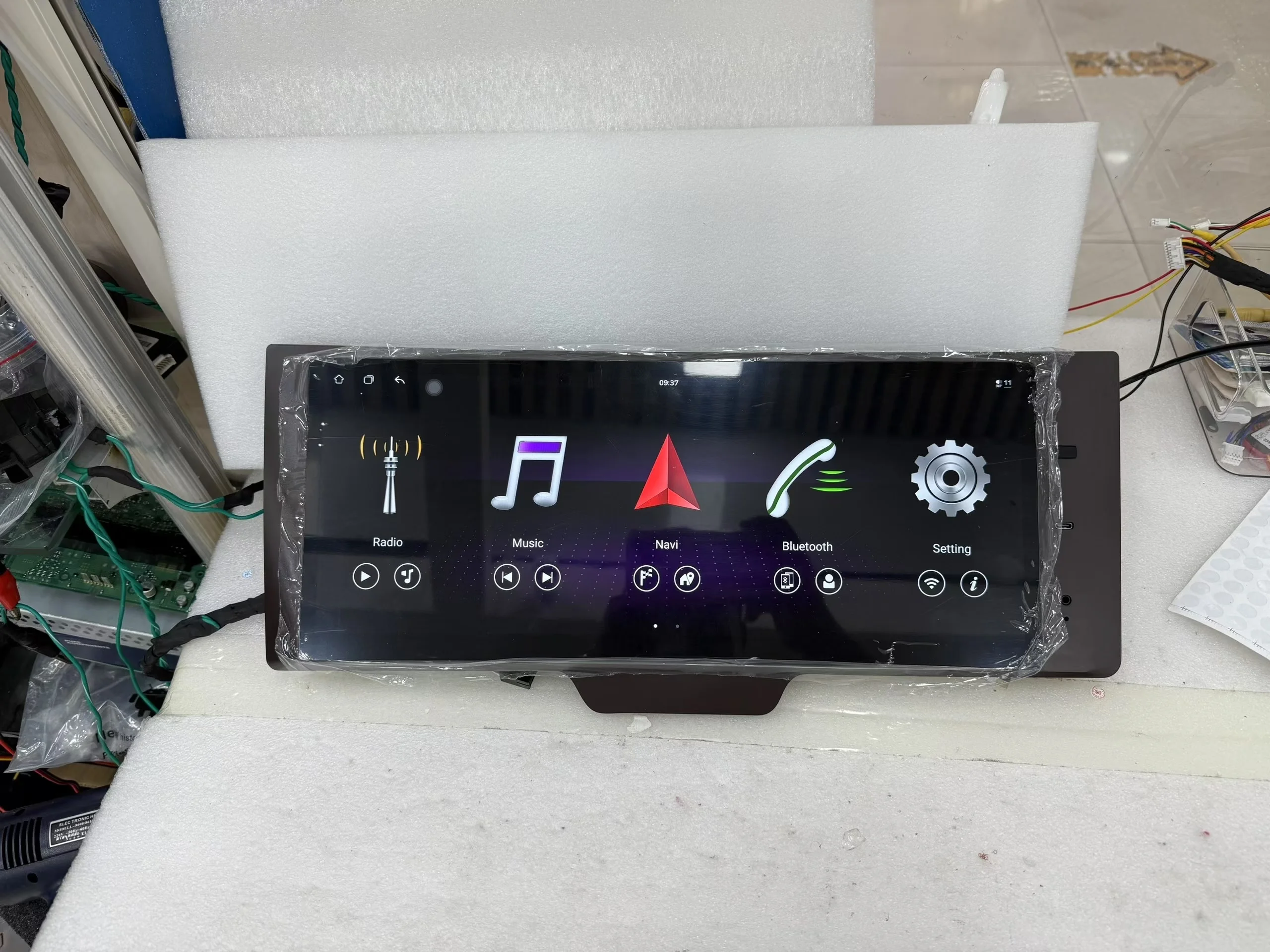 أندرويد 15 راديو السيارة التلقائي نظام تحديد المواقع نافي ل دودج رام 2013-2018 مساعد الطيار شاشة الركاب CarPlay 17 "وحدة رئيس مشغل الوسائط ستيريو #1