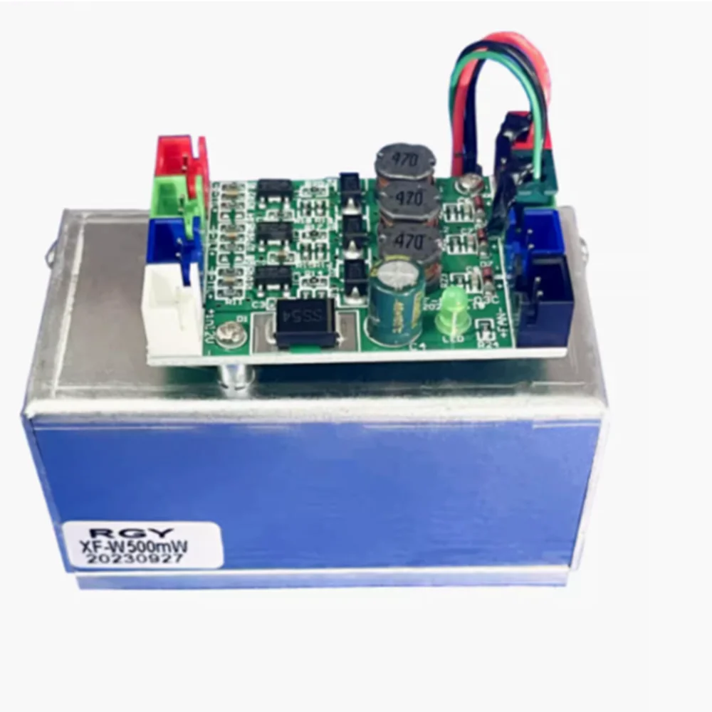 Modul lampu panggung Laser kuning sintetis RGY-500mW