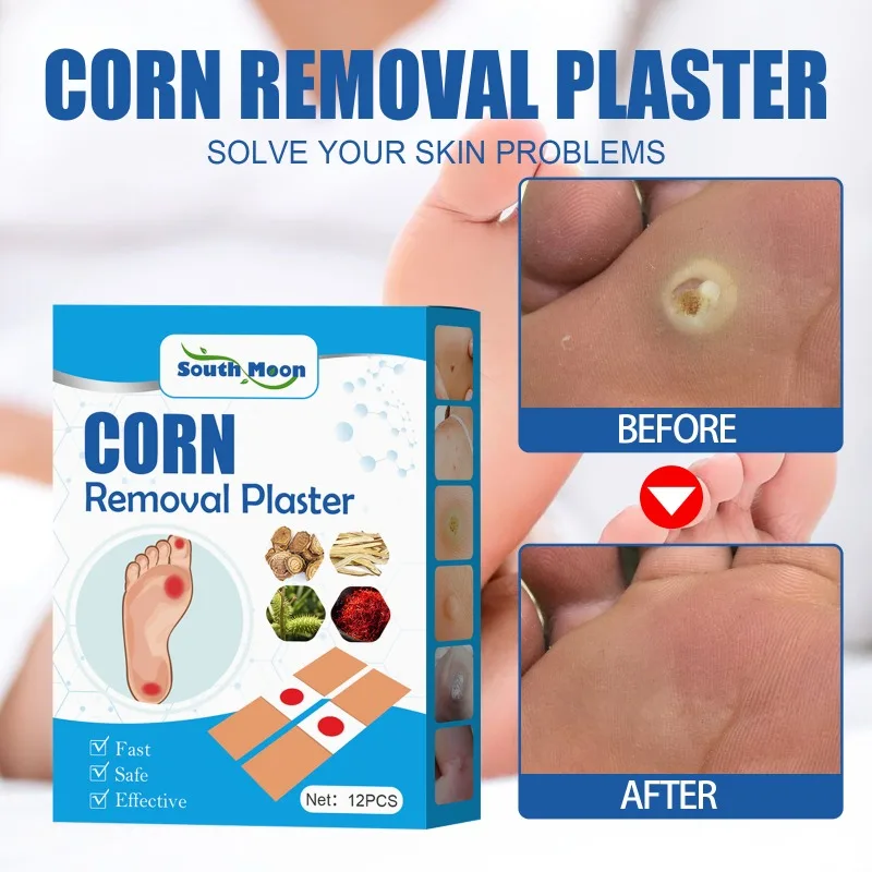 Corn Removal Plaster Deep Cleansing Removal Calluses Dead Prickly Skin Body Toxins Cleansing Non-woven Foot Patch Foot Care