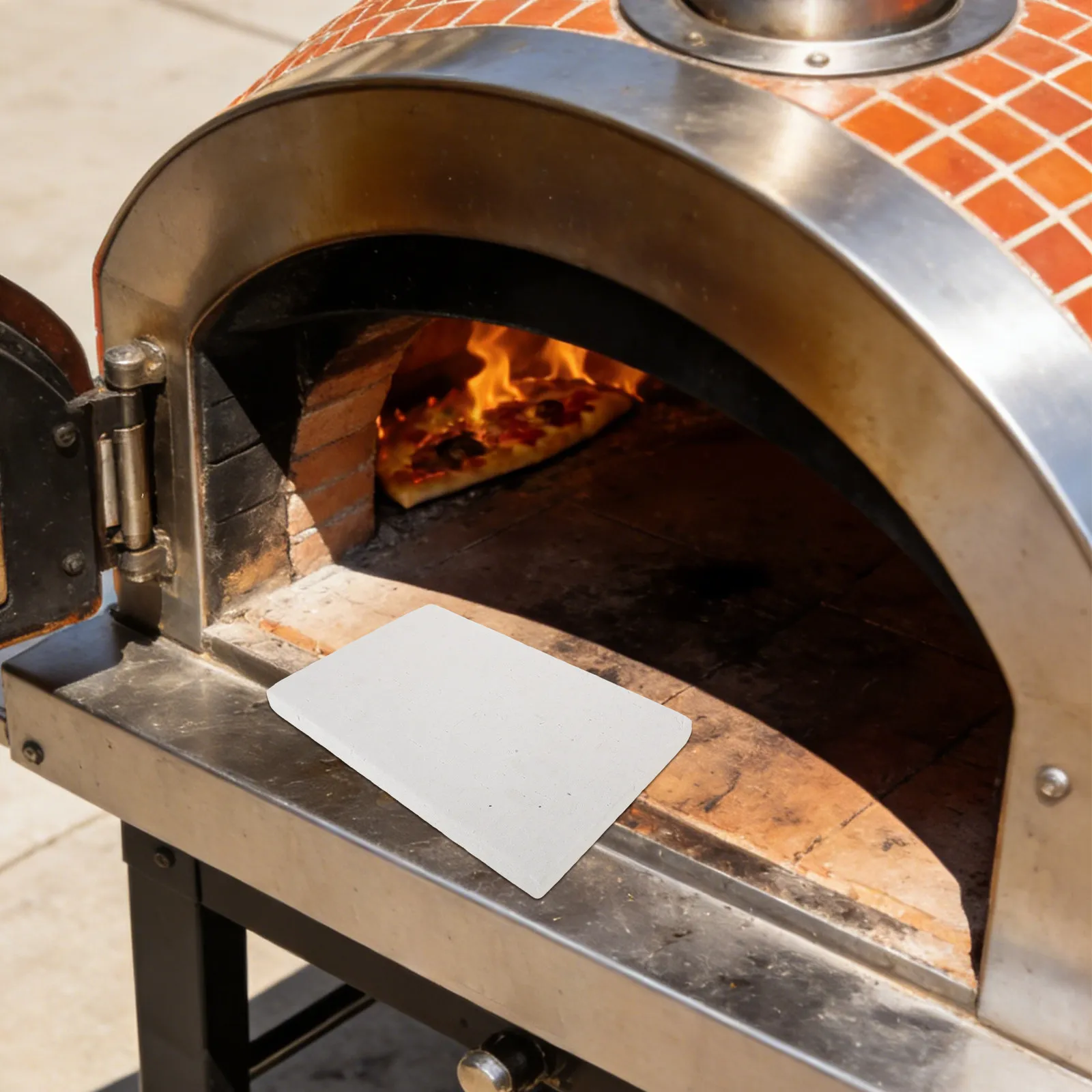 Ceramic Fiber Insulation Board Fireproof Heat Resistant Board for Pizza Oven Fireplace Wood Stove Bbq High Temp Ceramic