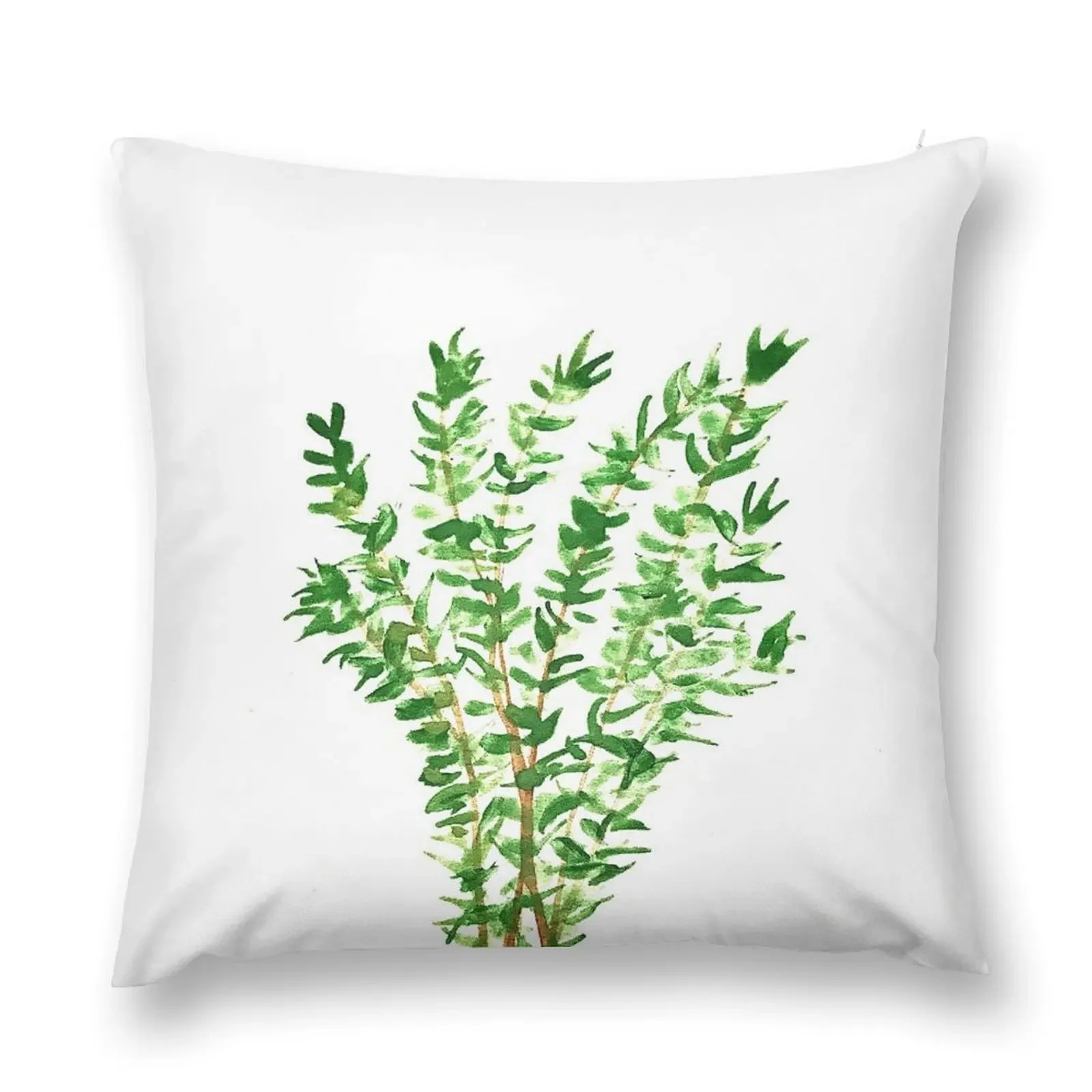 

Thyme herb artwork Throw Pillow Sofa Pillow Cover Christmas Throw Pillows Covers Christmas Pillowcase Cusions Cover pillow