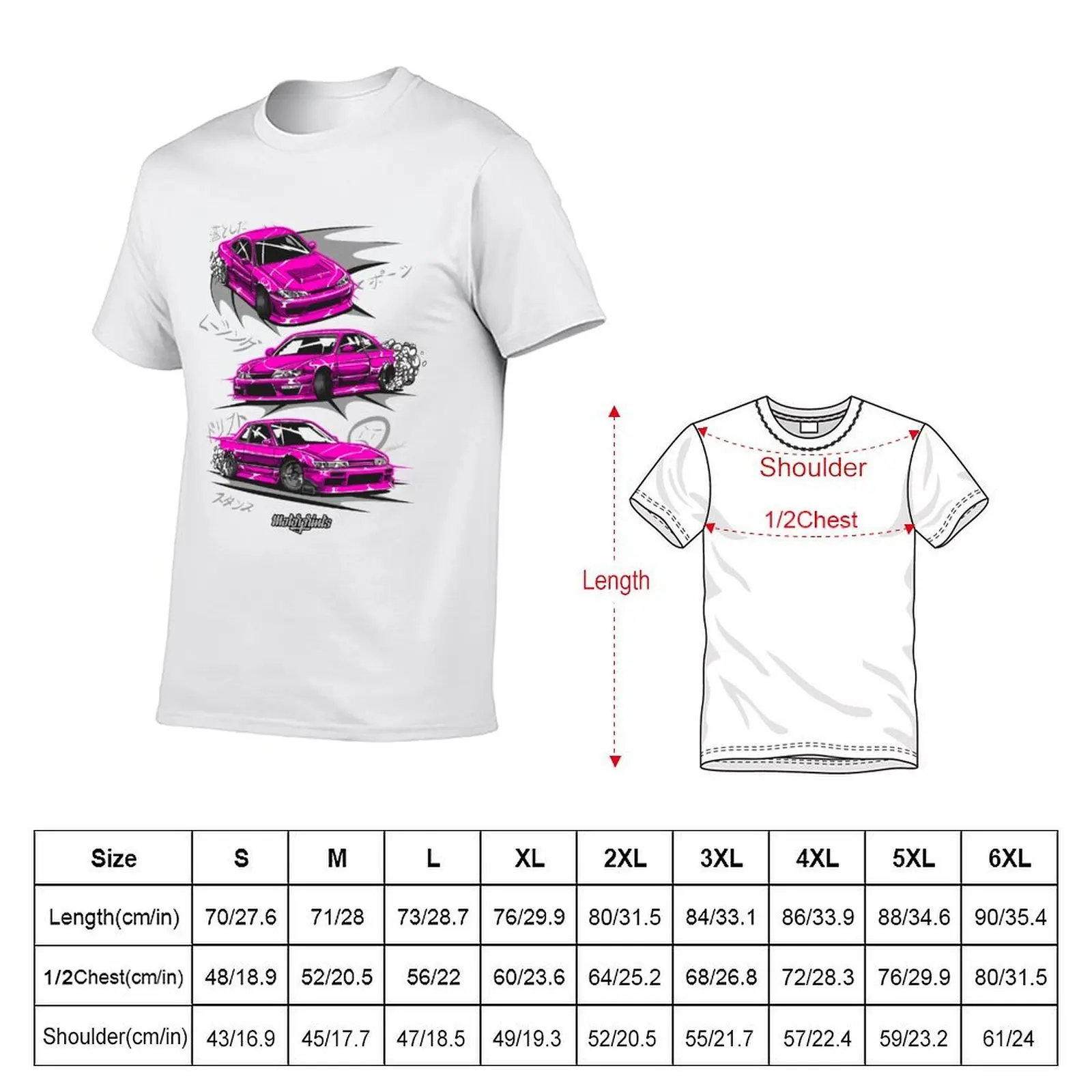 Silvia Generations (pink) T-Shirt topping baggy shirts men t shirts high quality