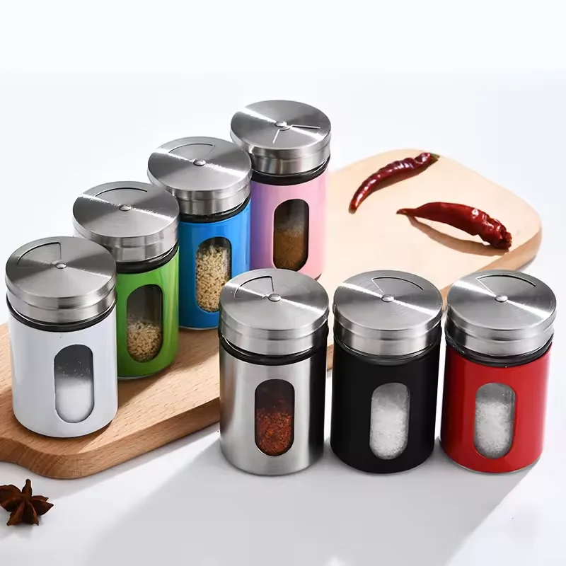 

Rotatable Seasoning Bottle, Spice Shaker, Airtight Spice Shaker with Top, Kitchen Gadget, 90ml