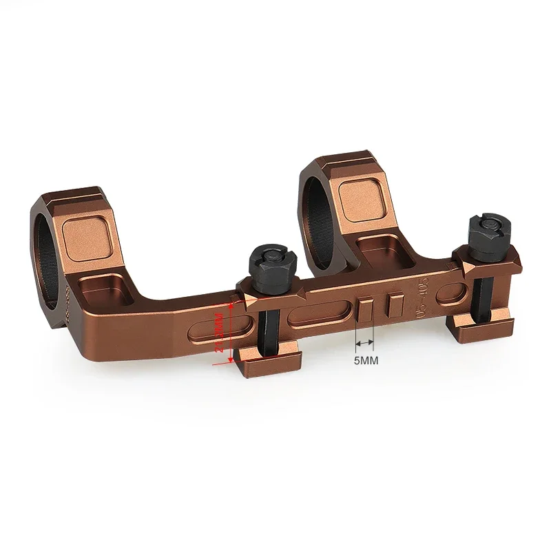 Hk24-0243 Hunting Scope Mount Aluminium Metal High Impact Resistant For 21.2mm Scope Sight Bracket Mount