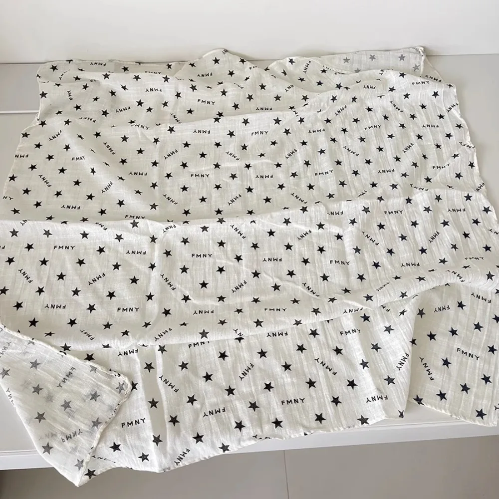 Bufanda para el pelo con estampado de leopardo Y2K para niña picante, banda para el pelo de estrella de Hip Hop, pañuelo cuadrado pequeño Retro para niña