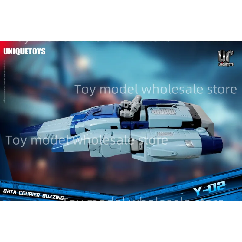 Unikalne Zabawki UT Y-02 Y02 Transformacja Blurr DATA COURIER BUZZING Model Kolekcja Figurka Akcji