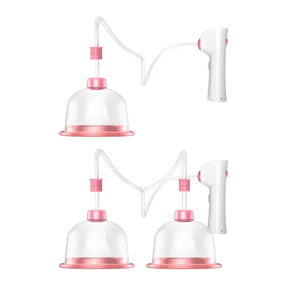 Electric Chest Massage Enhancement Instrument Single Double Vacuum Pump Cup Breast Enlargement and Firming Instrument
