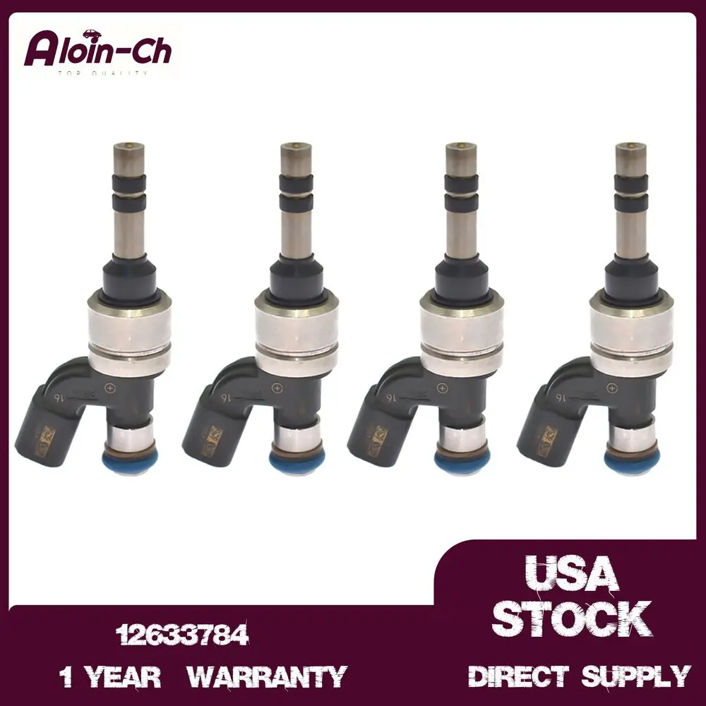 

4Pcs Fuel Injectors 12633784 For GM 2011-2017 Chevrolet Equinox Terrain 2.4L